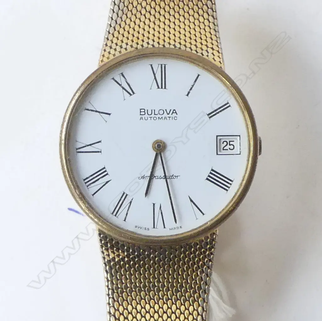 BULOVA VINTAGE GENTS AUTOMATIC WRISTWATCH Image 1++