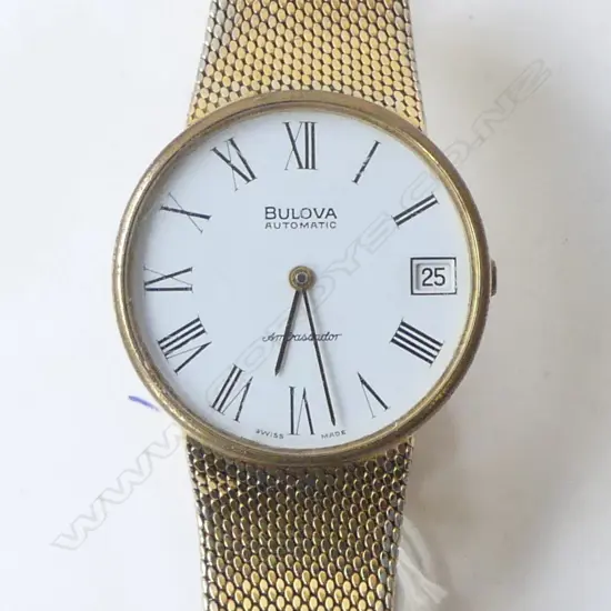 BULOVA VINTAGE GENTS AUTOMATIC WRISTWATCH