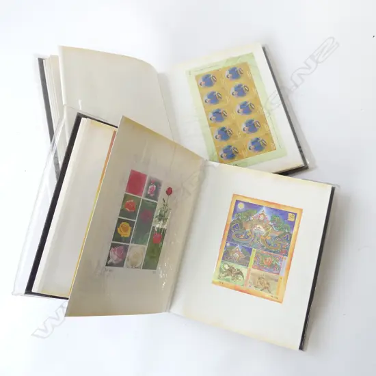2 THAI STAMP ALBUMS