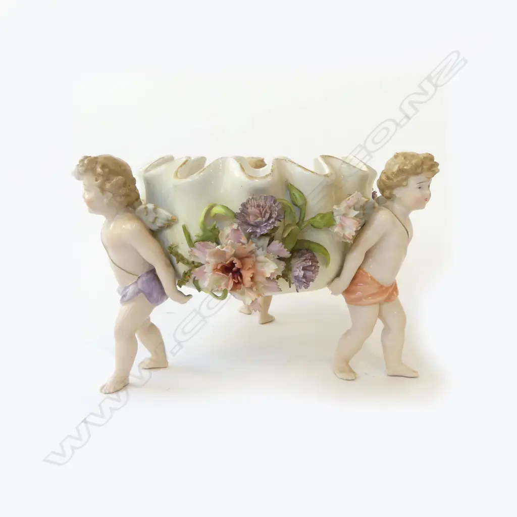 19thC MEISSEN BOWL H.160mm, 250mm dia Image 1++