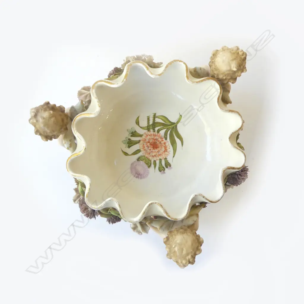 19thC MEISSEN BOWL H.160mm, 250mm dia Image 1++