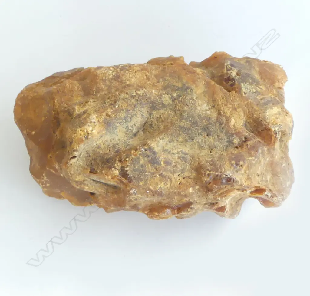LARGE KAURI GUM BOULDER semi polished 230 x 140 x 100mm. 1.666kgs **   RTV ** Image 1++