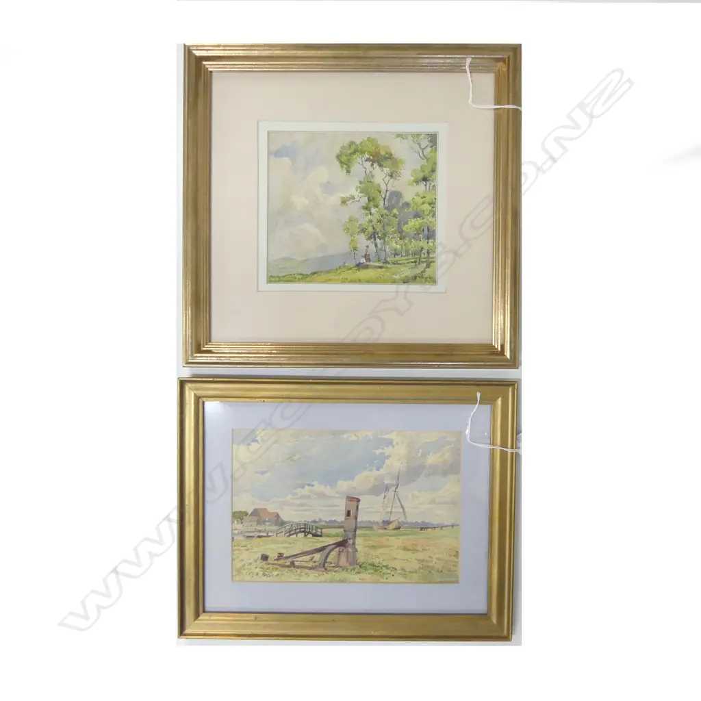 2 LANDSCAPE WCs, S. KENNEDY 155x175mm, UNKNOWN 155x240mm Image 1++