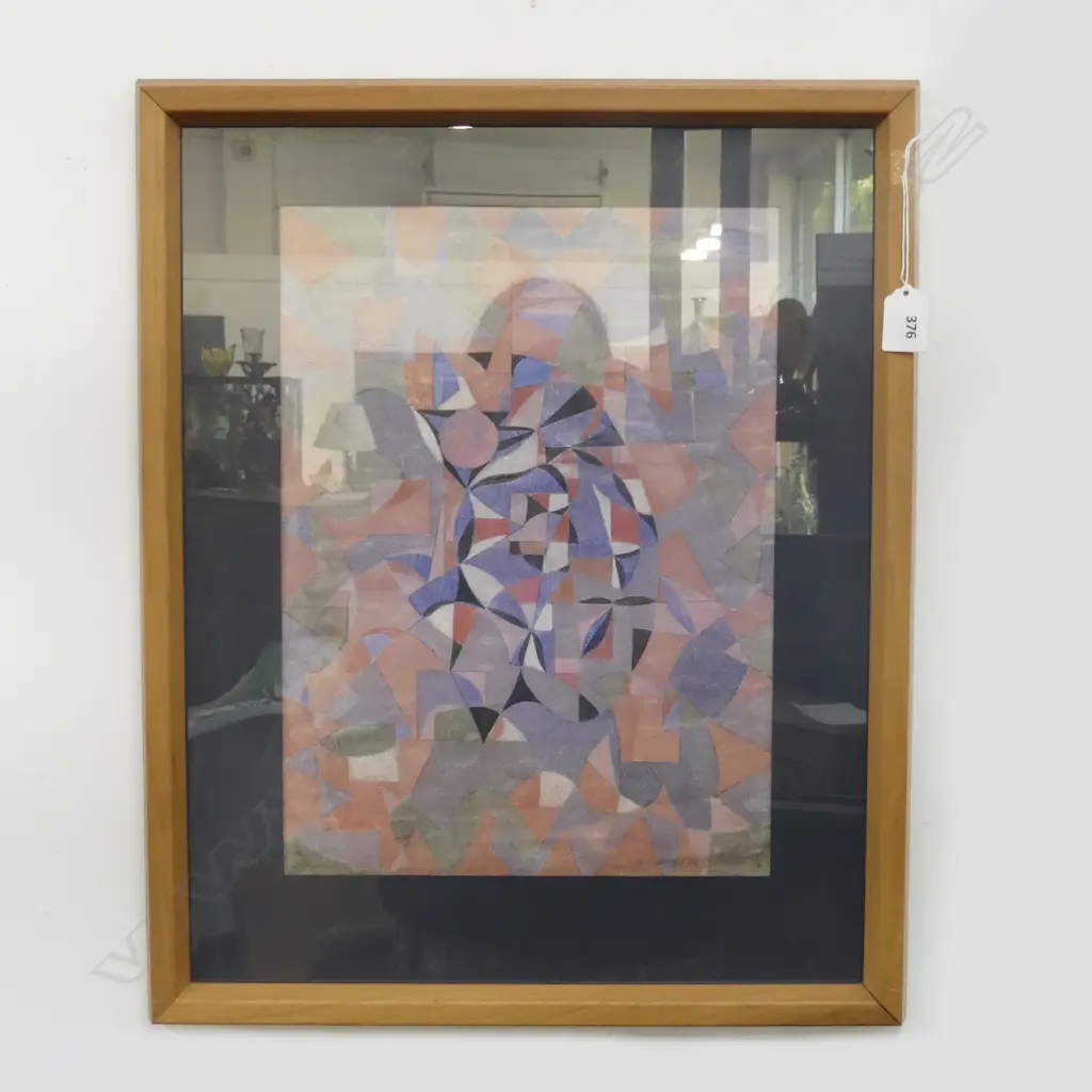 GEOFF FAIRBURN, ABSTRACT W/C 380x280mm Image 1++