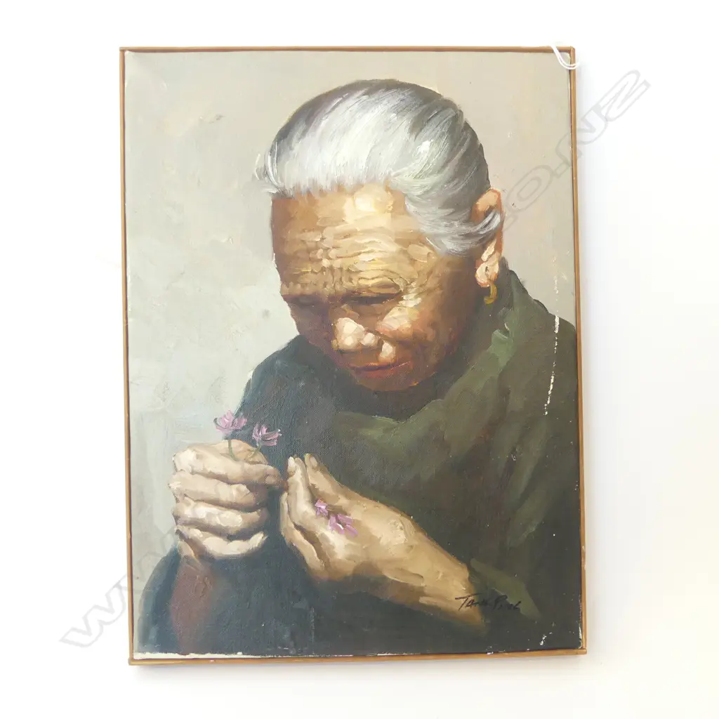 TENG PING OIL ON BOARD 270x370mm Image 1++