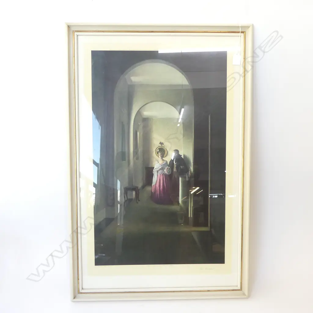  VINTAGE “THE CORRIDOR” PRINT 500X800MM Image 1++