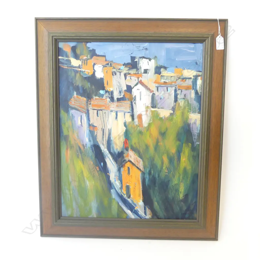 JOHN HORNER 'ENTRE CASTEAUX' OIL ON BOARD 485x385mm Image 1++
