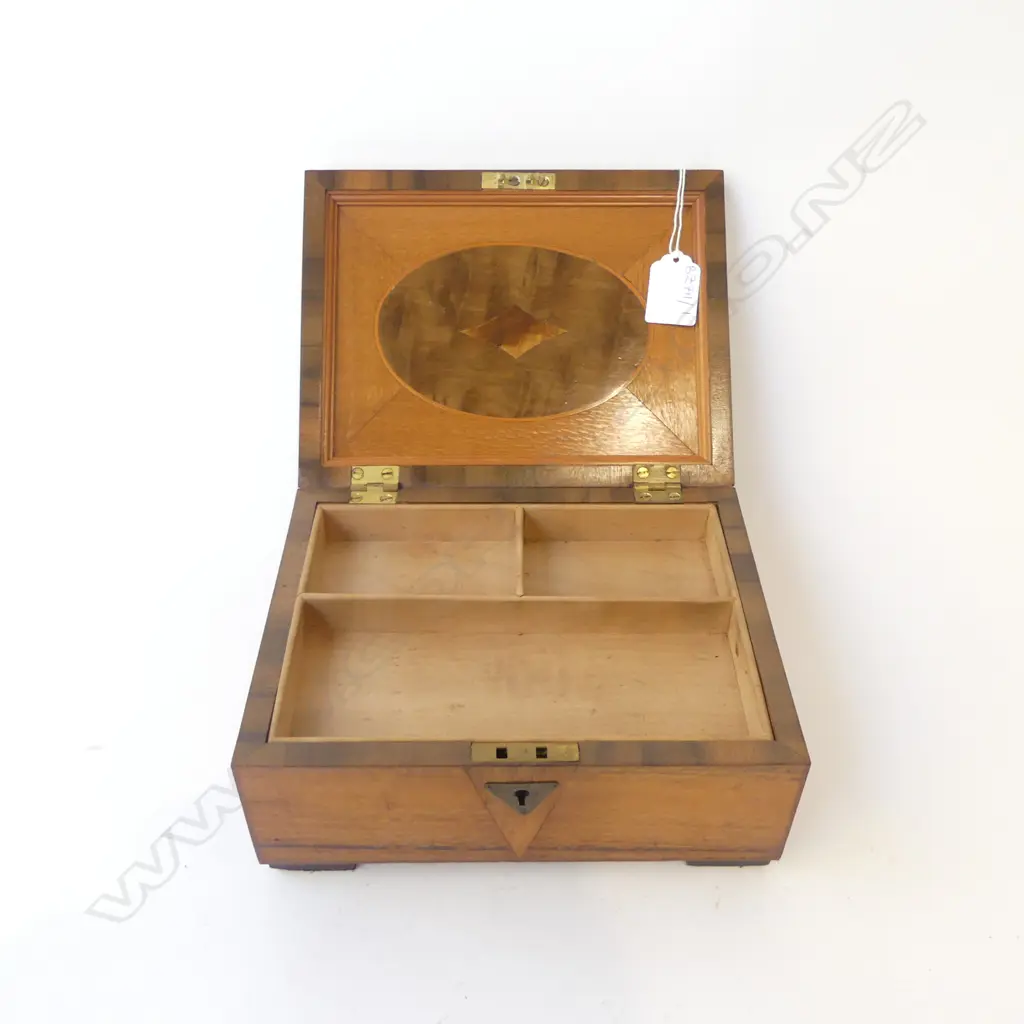 INLAID WOODEN BOX W.205mm Image 1++