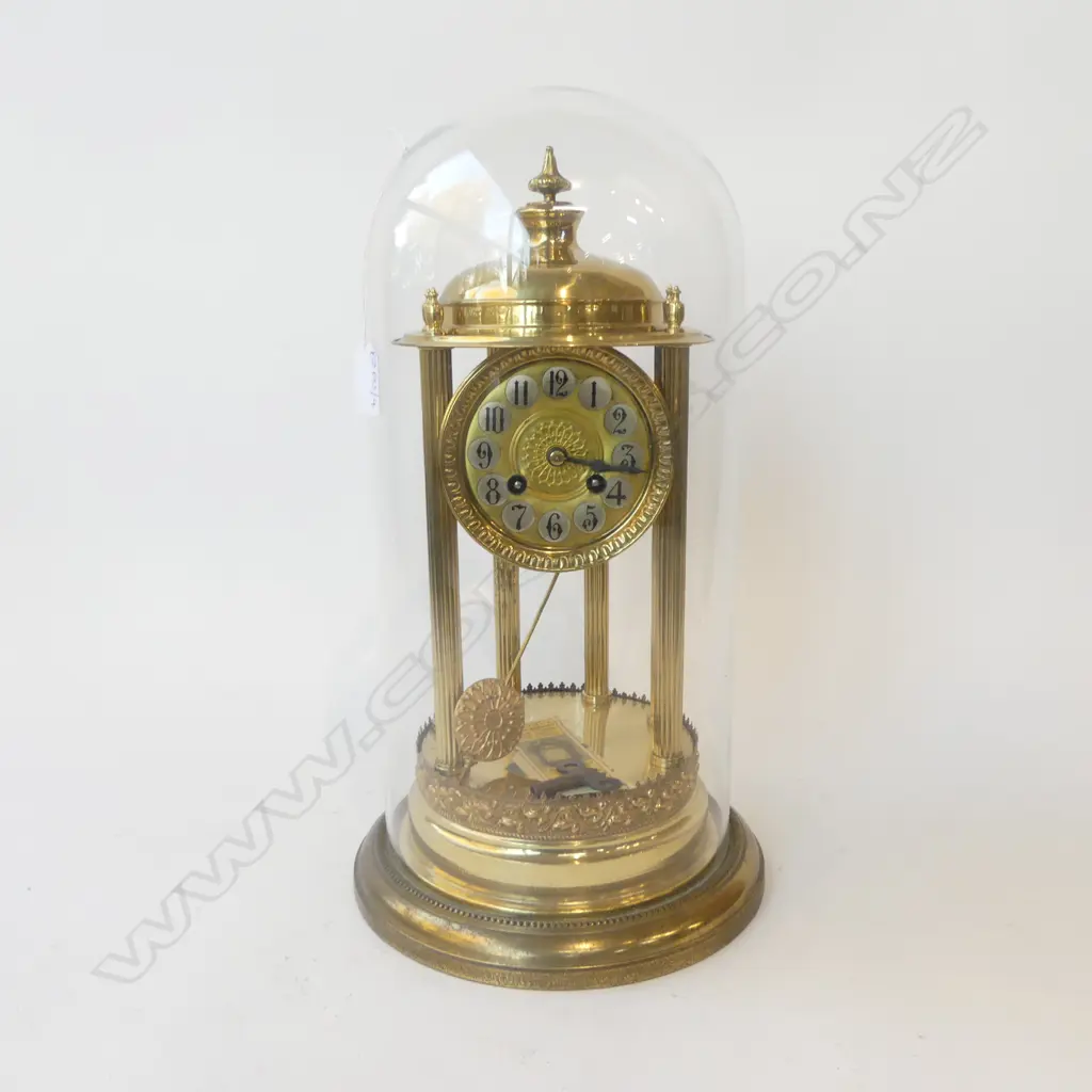 ANTIQUE STYLE DOME CLOCK H.410mm Image 1++