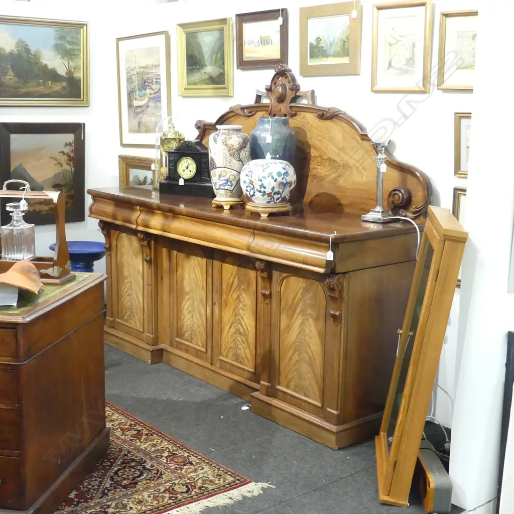 LG VICTORIAN MAHOGANY SIDEBOARD 2000x605x1620mm Image 1++