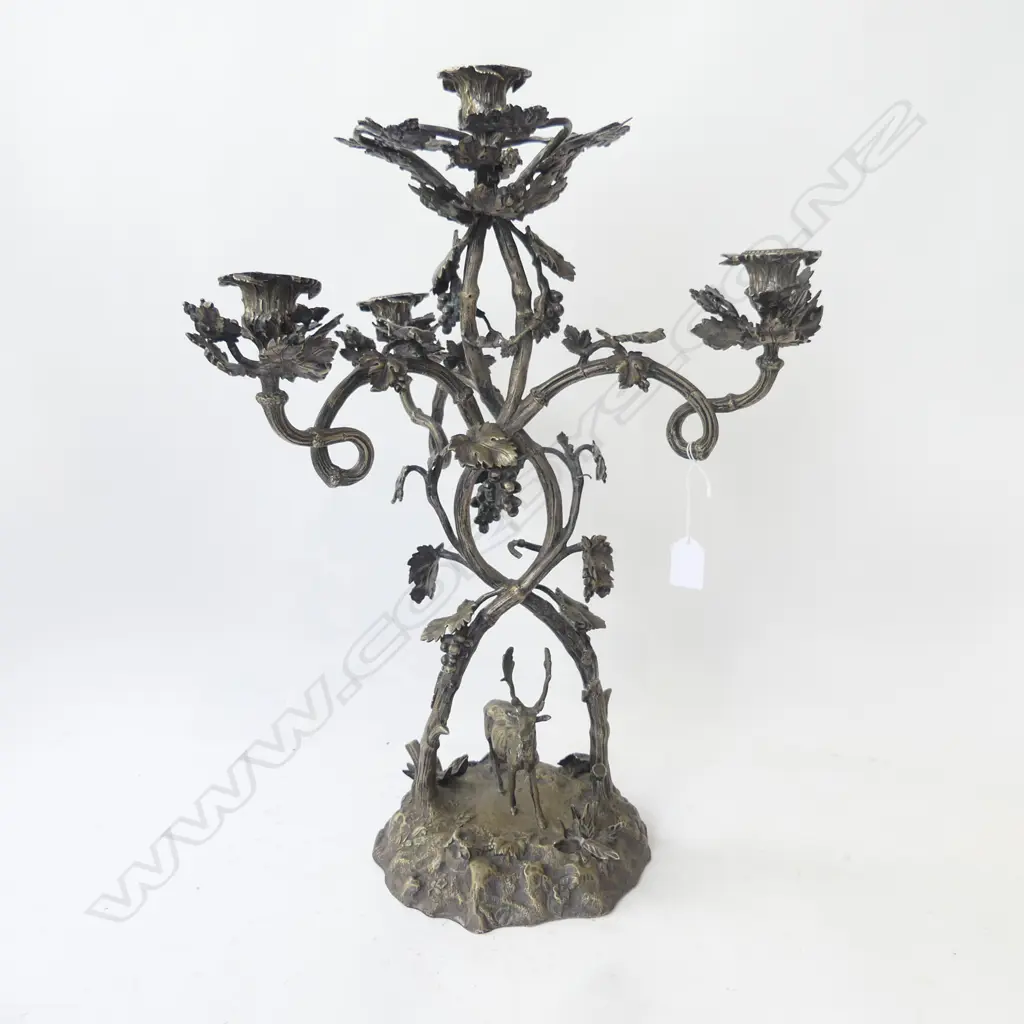 LG VICTORIAN 4 LIGHT TABLE CANDELABRA H.540mm Image 1++