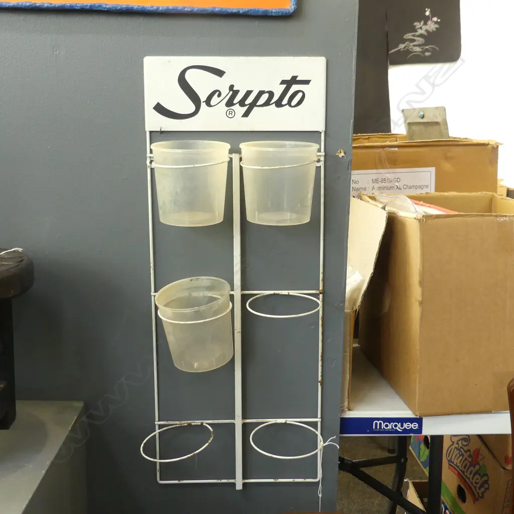 'SCRIPTO' MARKER PEN SHOP DISPLAY H.630mm Image 1++