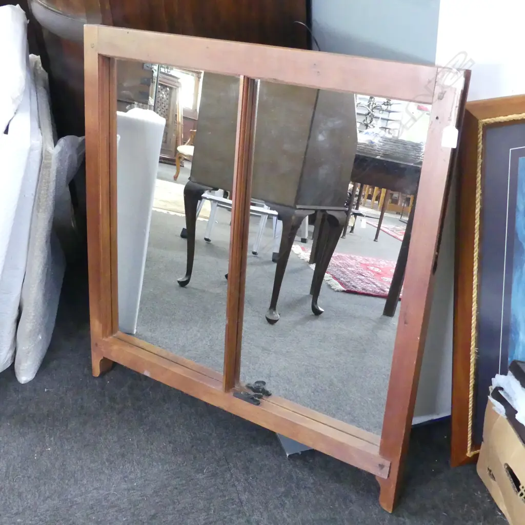 SASH WINDOW MIRROR 865x890mm Image 1++
