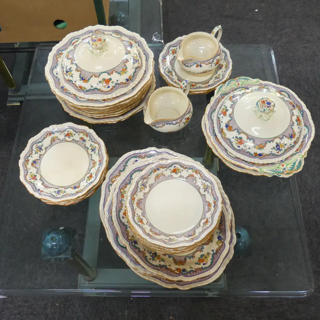 LG MASONS IRONSTONE DINNER SERVICE Image 1++