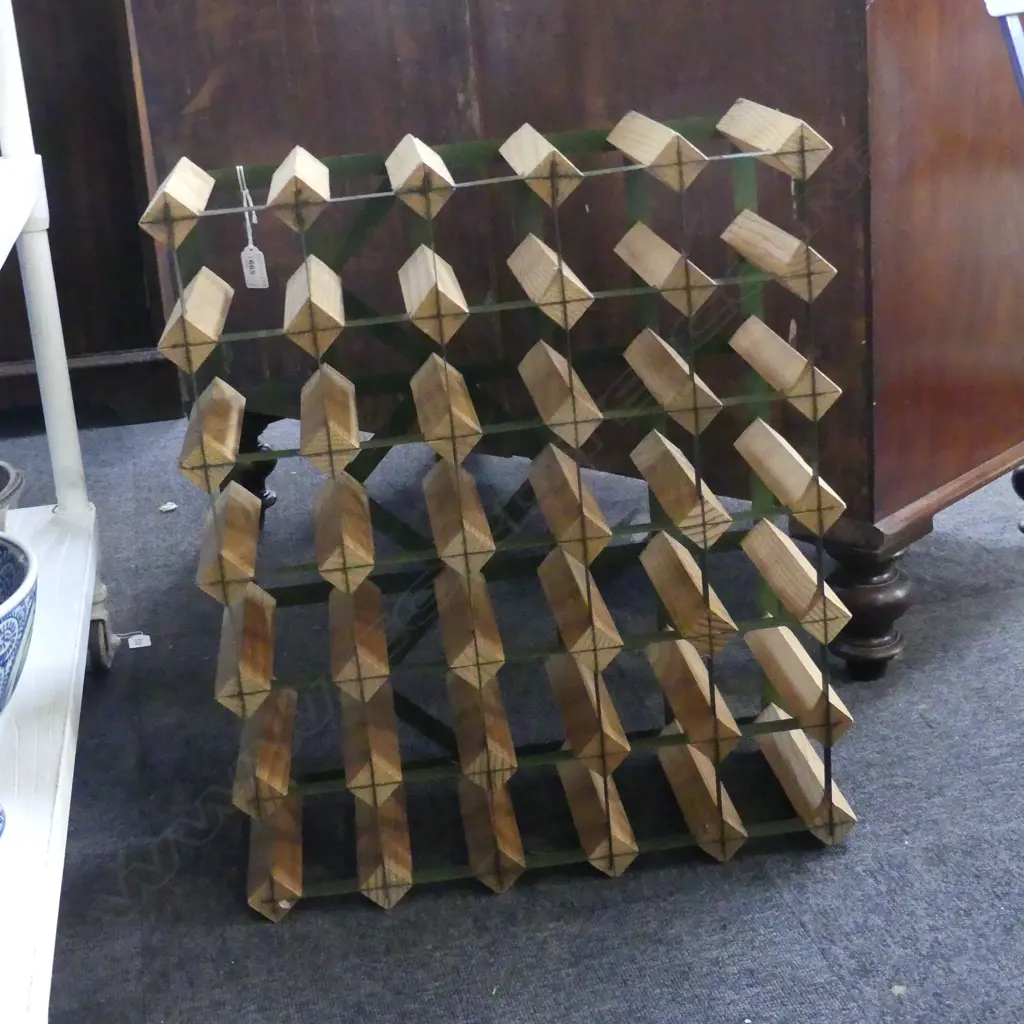 LG INDUSTRIAL STYLE 5x6 WINE RACK 600x500x200mm Image 1++