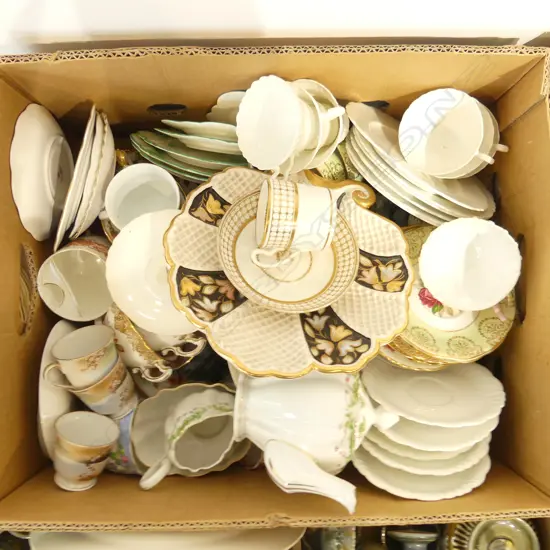 ASST. CHINA; TEA SETS ETC