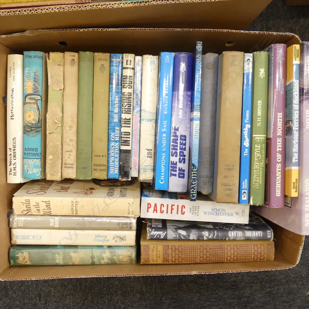 BOOKS; NZ SHIPPING & WRECKS Image 1++
