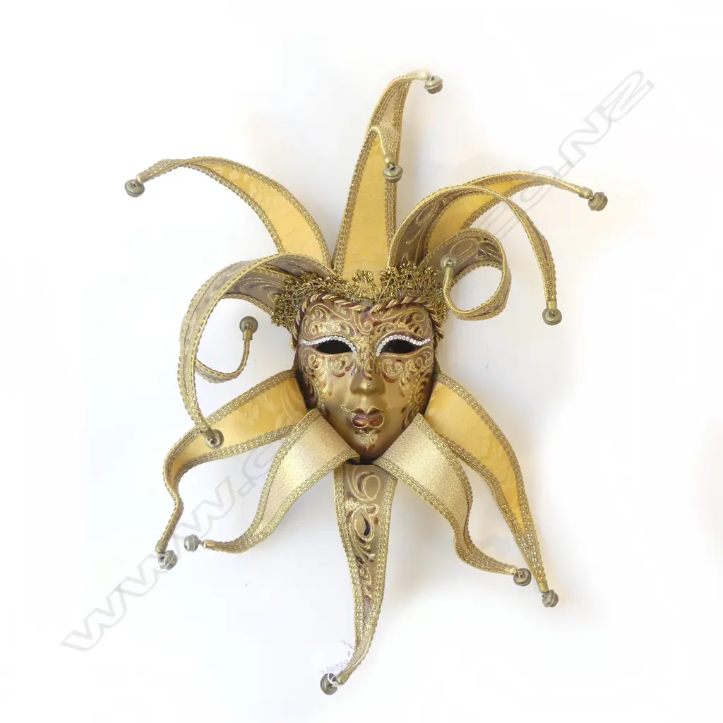 VENETIAN MASK w. CERTIFICATE H.500mm Image 1++