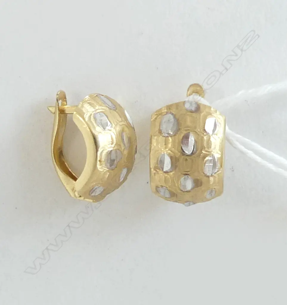 PR 14CT EARRINGS 2.3gms Image 1++