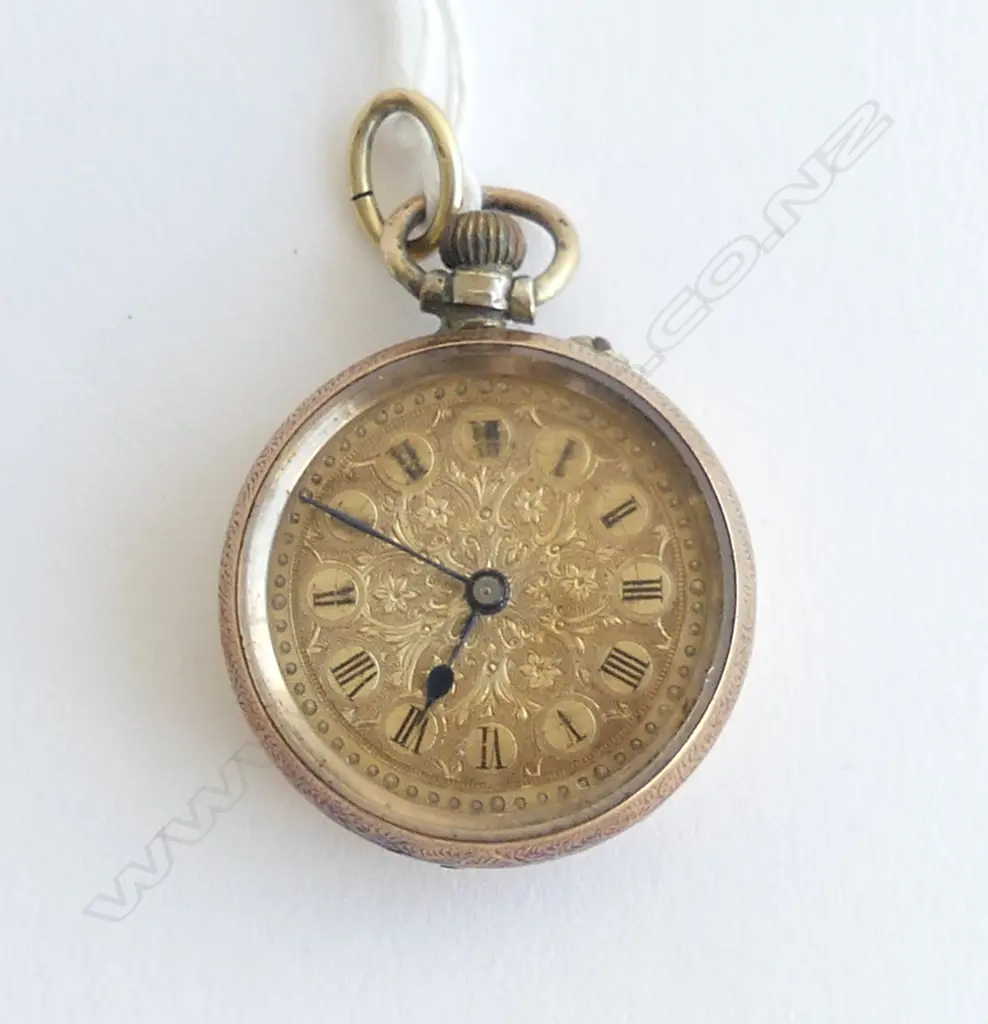 14CT POCKET WATCH 30mm dia 20.9gms Image 1++