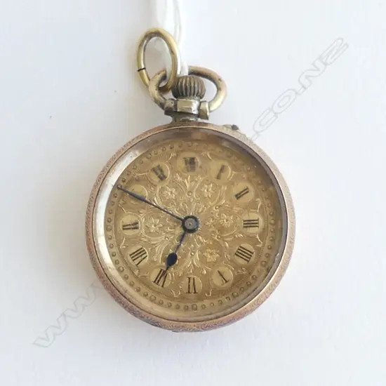 14CT POCKET WATCH 30mm dia 20.9gms