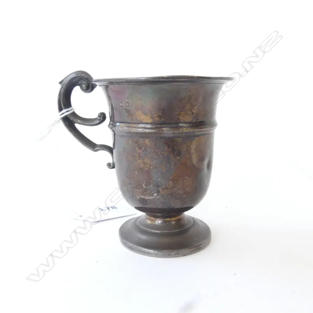 S/SILVER CHRISTENING MUG 47G Image 1++