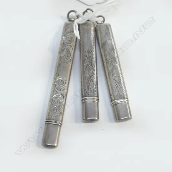 3 S/SILVER PENCILS 12G