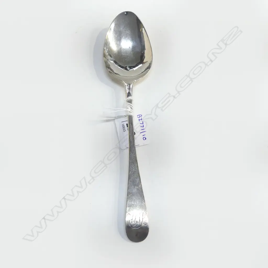 GEO S/SILVER BATEMAN SERVING SPOON 45G Image 1++