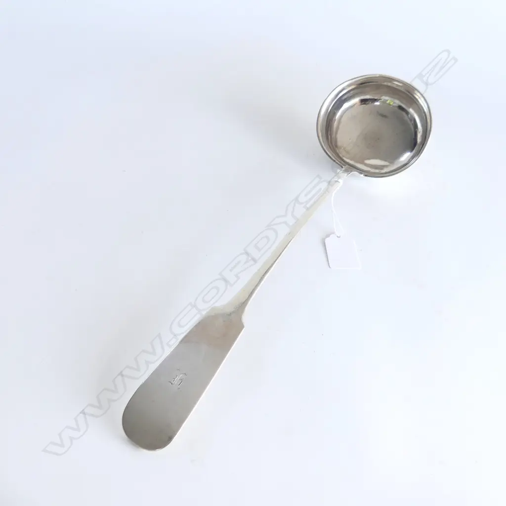 19thC S/SILVER SOUP LADLE 170GRMS Image 1++