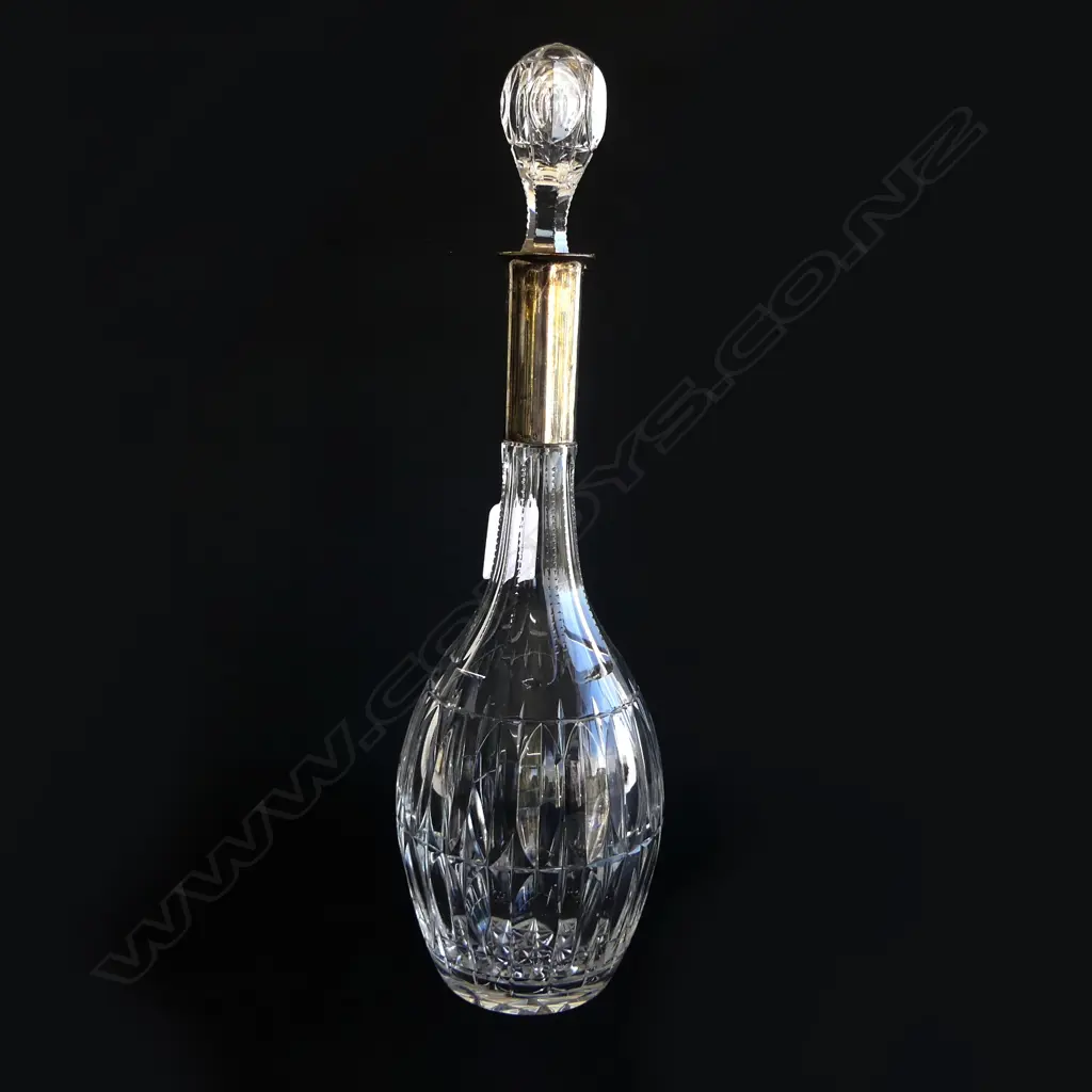 800 SILVER DECANTER H.375mm STOPPER AF Image 1++