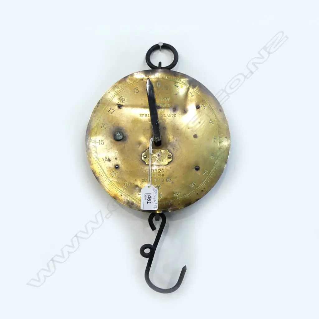 SALTER SPRING BALANCE 210mm dia Image 1++