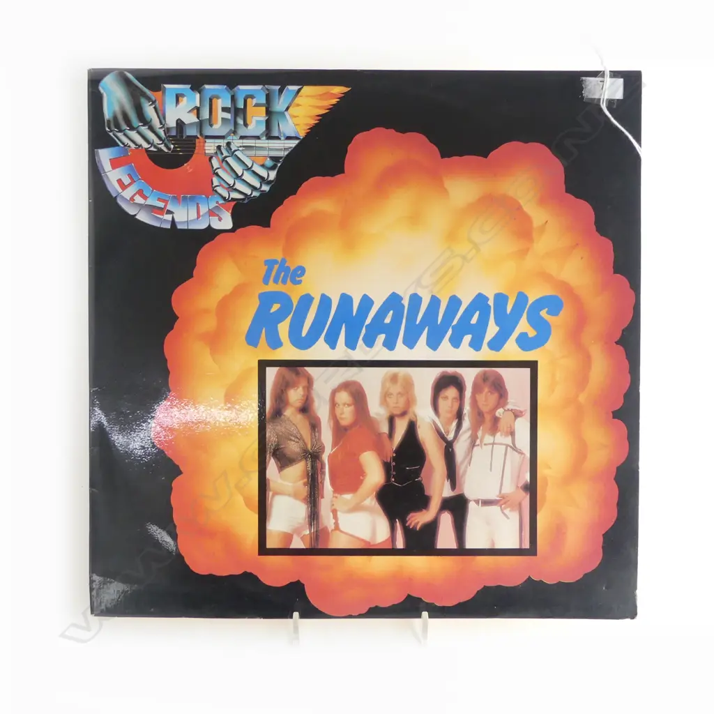LP RECORD: THE RUNAWAYS: ROCK LEGENDS Image 1++