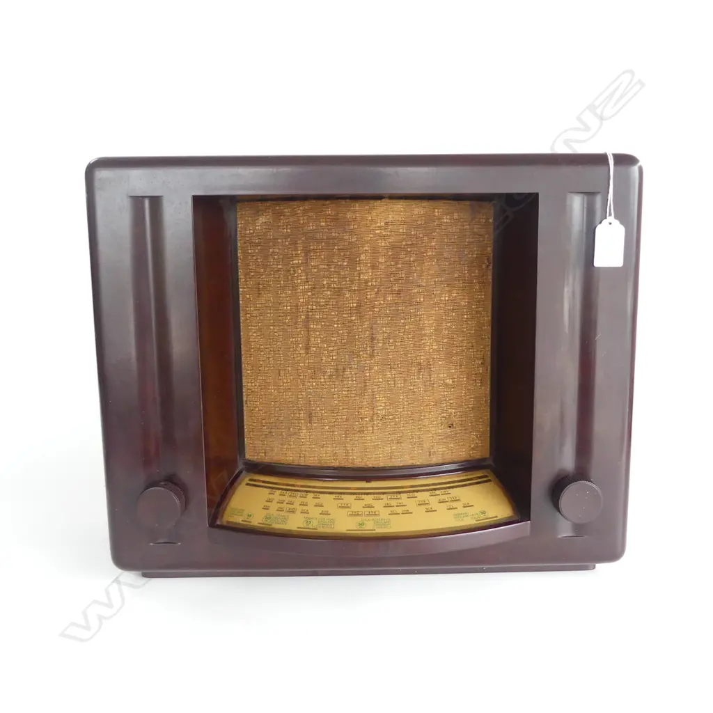 PHILLIPS THEATRETTE RADIO , BAKERLITE, WORKING Image 1++
