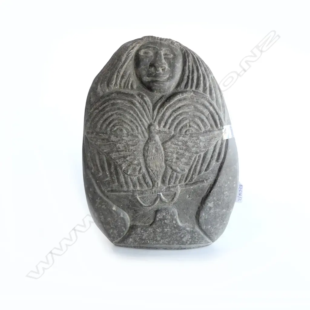 PNG CARVED STONE ARTIFACT 300x220mm Image 1++