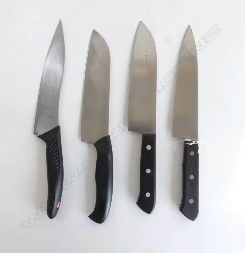 4 HENCKELS CHEFS KNIVES  Image 1++