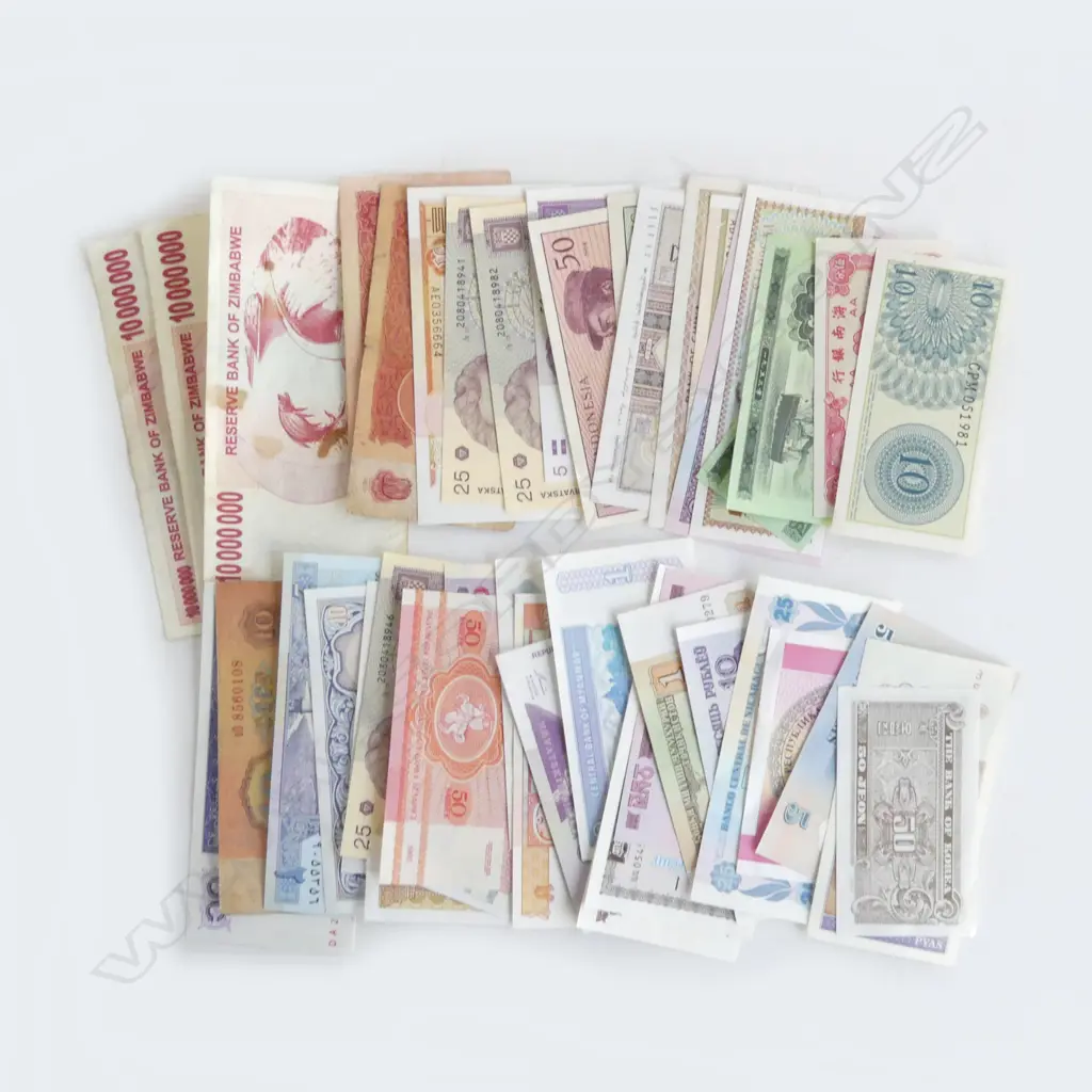 SELECTION MIXED WORLD BANKNOTES Image 1++