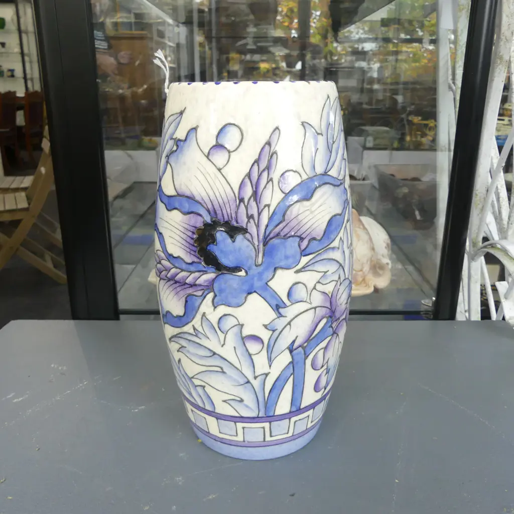 TALL CHARLOTTE READ MAUVE VASE H230MM Image 1++