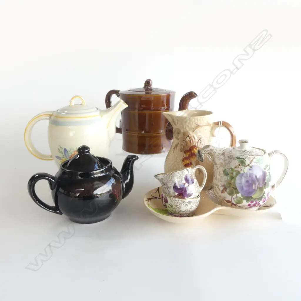 8 PC ENGLISH CHINA INCL JAMES KENT, WADE & WOODS Image 1++