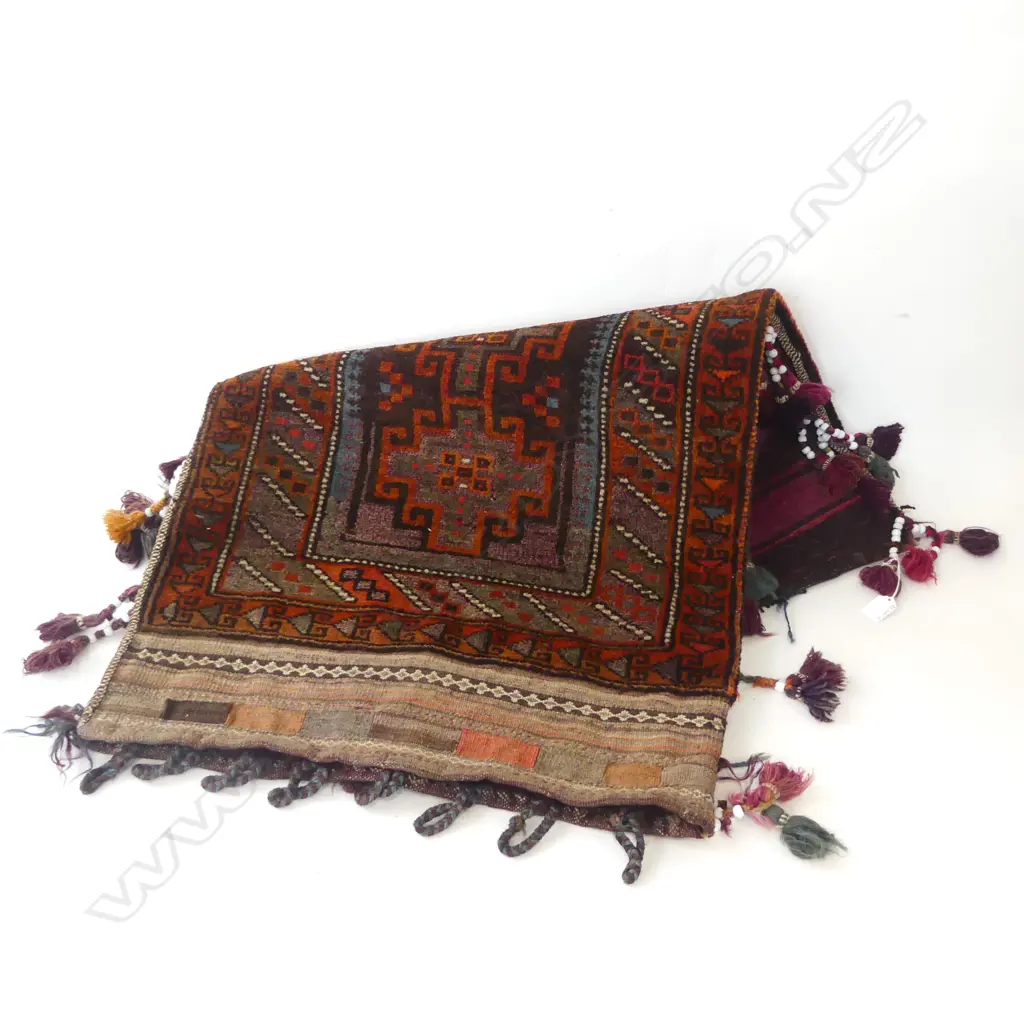 HAND KNOTTED CUSHION COVER 1000x550mm Image 1++