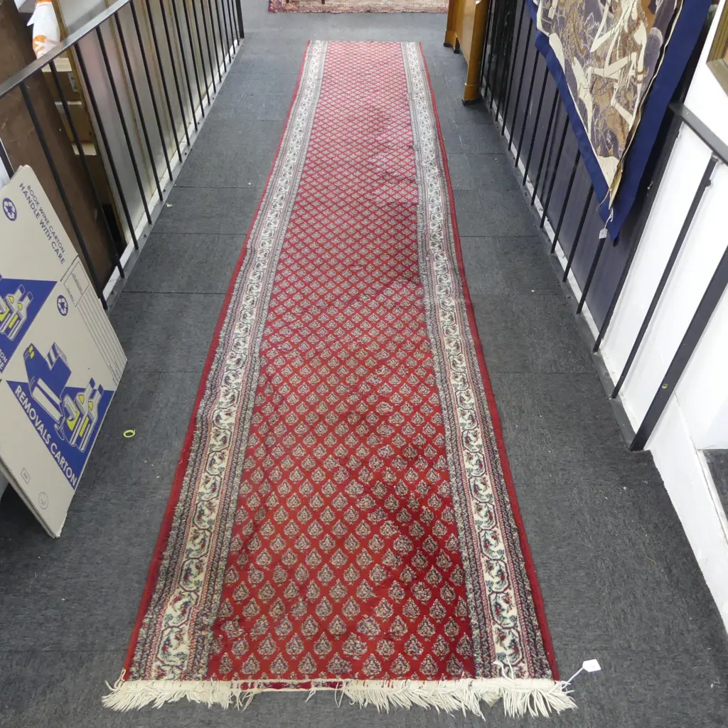 MACHINED WOOL PILE RUNNER 5500x920mm Image 1++