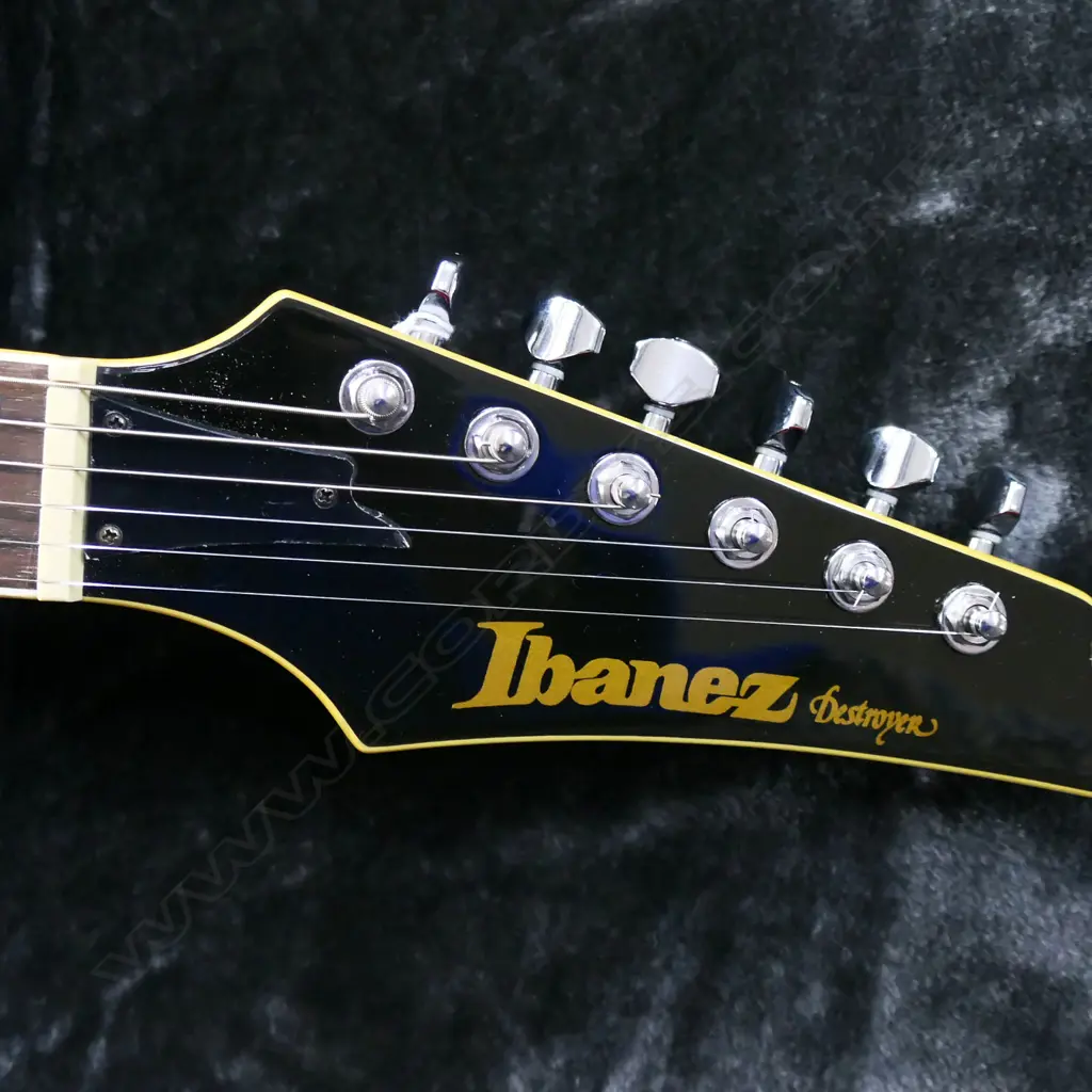 IBANEZ DESTROYER SUNBURST ELECTRIC GUITAR WITH HARD CASE Image 1++