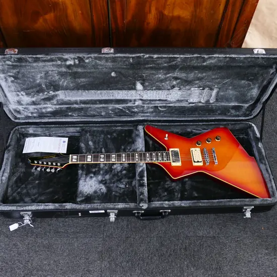 IBANEZ DESTROYER SUNBURST ELECTRIC GUITAR WITH HARD CASE
