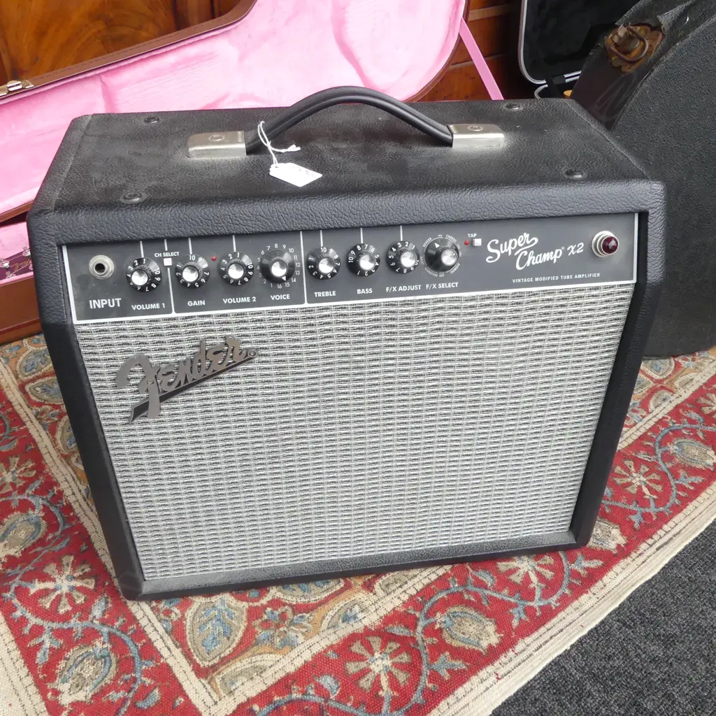 FENDER SUPERCHAMP 2.2 MODIFIED TUBE AMP H 380 MM Image 1++