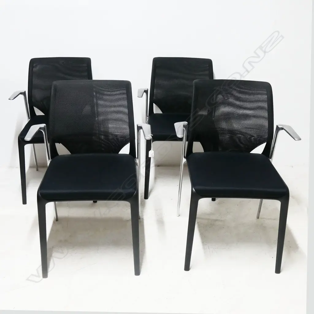 4 VITRA M15 CHAIRS - MADE IN GERMANY, SOME WEAR Image 1++