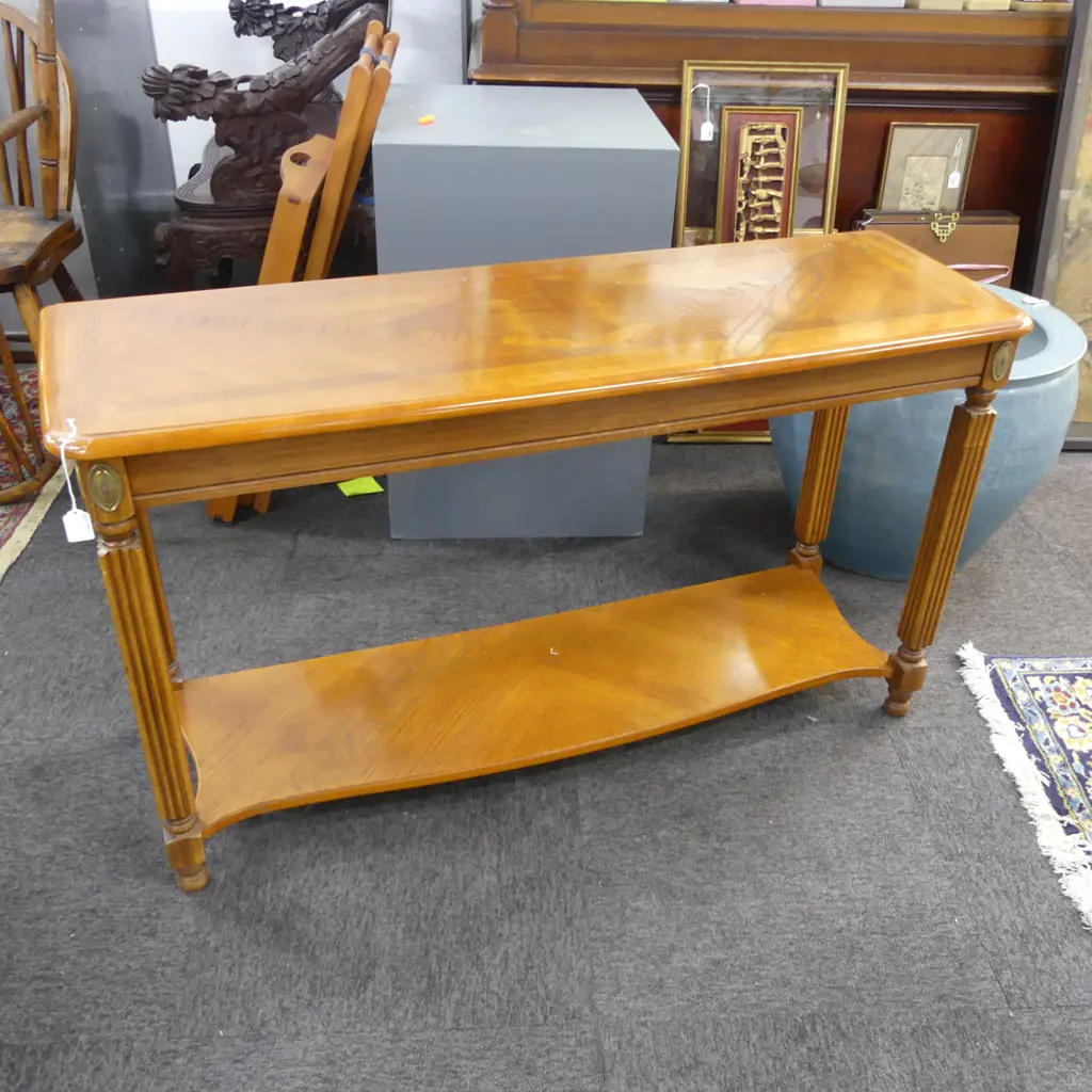 WOODEN CONSOLE / HALL TABLE 1210x400x680mm Image 1++