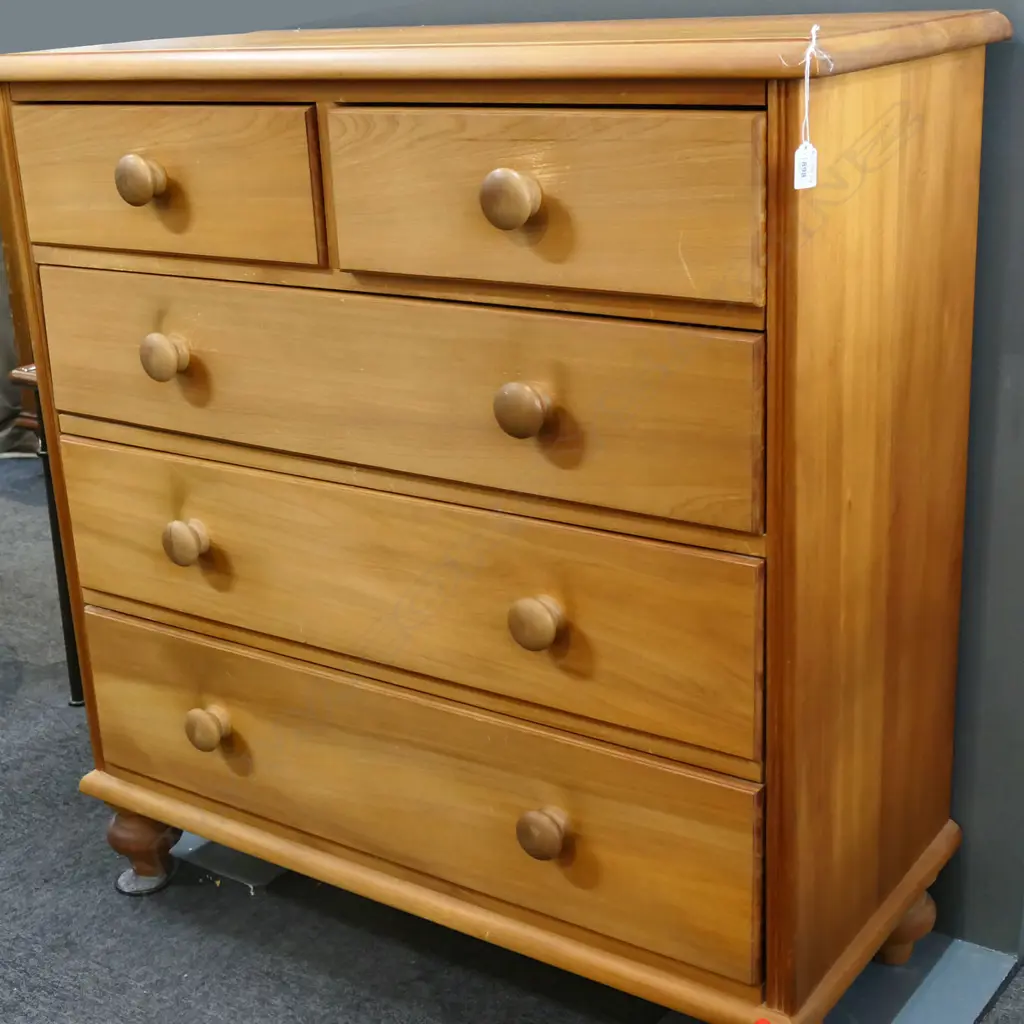VICTORIAN STYLE CHEST OF DRAWERS 1080x470x1095mm Image 1++