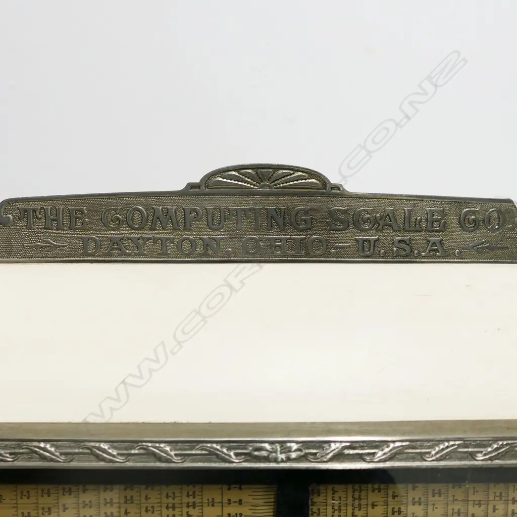 VINTAGE SHOP SCALES 'THE COMPUTING SCALE CO. DAYTON OHIO' Image 1++