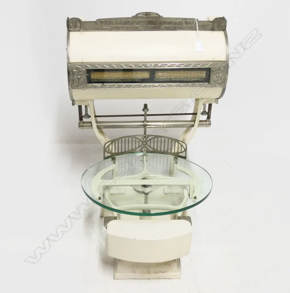 VINTAGE SHOP SCALES 'THE COMPUTING SCALE CO. DAYTON OHIO' Image 1++
