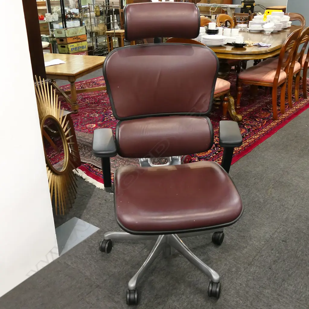 DESIGNER OFFICE CHAIR BY ERGOHUMAN H.1230mm Image 1++