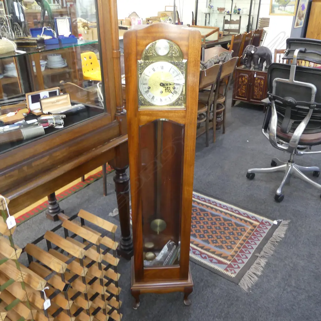 'TEMPUS FUGIT' GRAND DAUGHTER CLOCK H.1375mm Image 1++